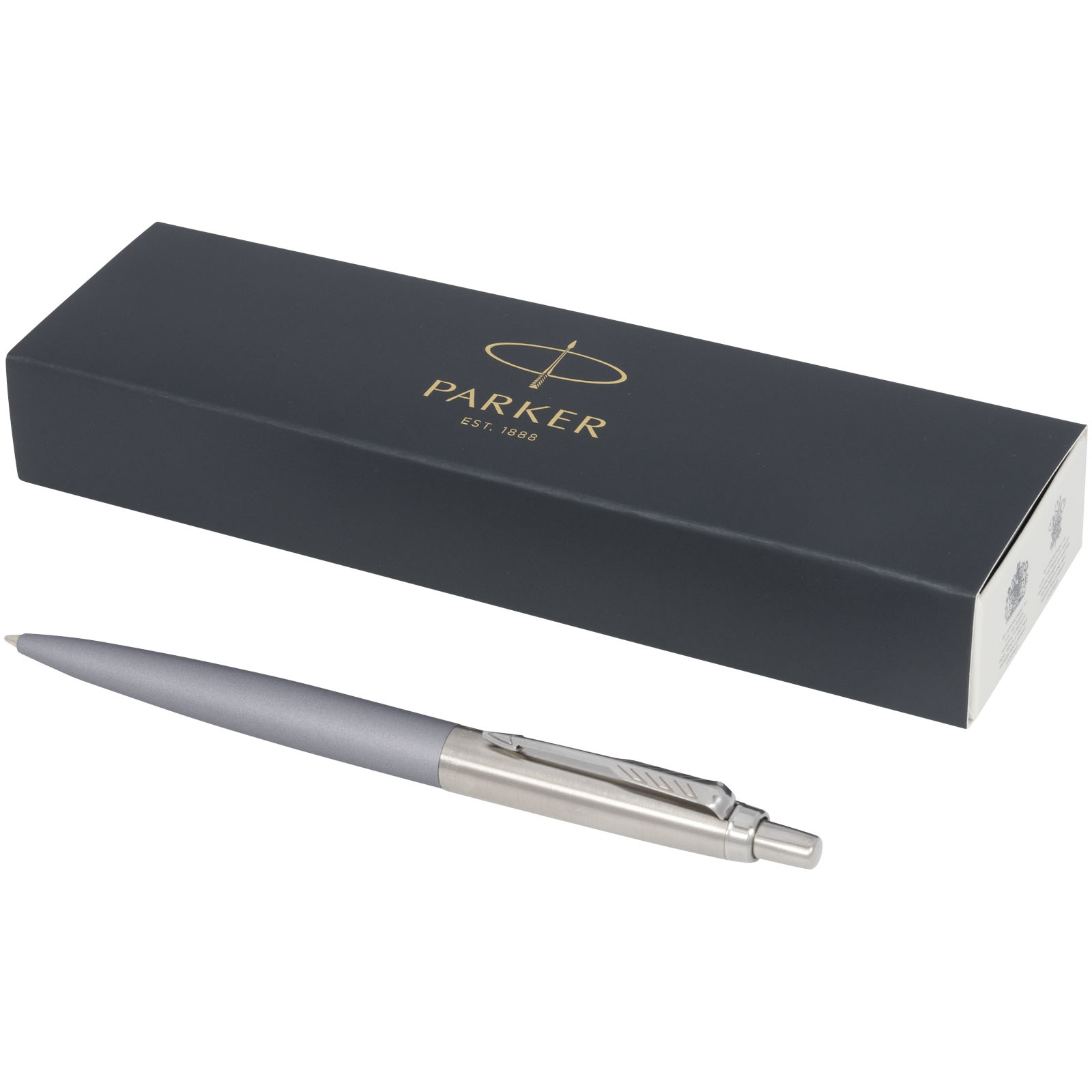 Stylo bille mat Jotter XL Parker avec finitions chrome (encre bleue) Stylo bille mat Jotter XL Parker avec finitions chrome (encre bleue) – vue 4