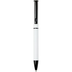 Stylo à bille à ressort en aluminium recyclé Verton avec capuchon (encre bleue)