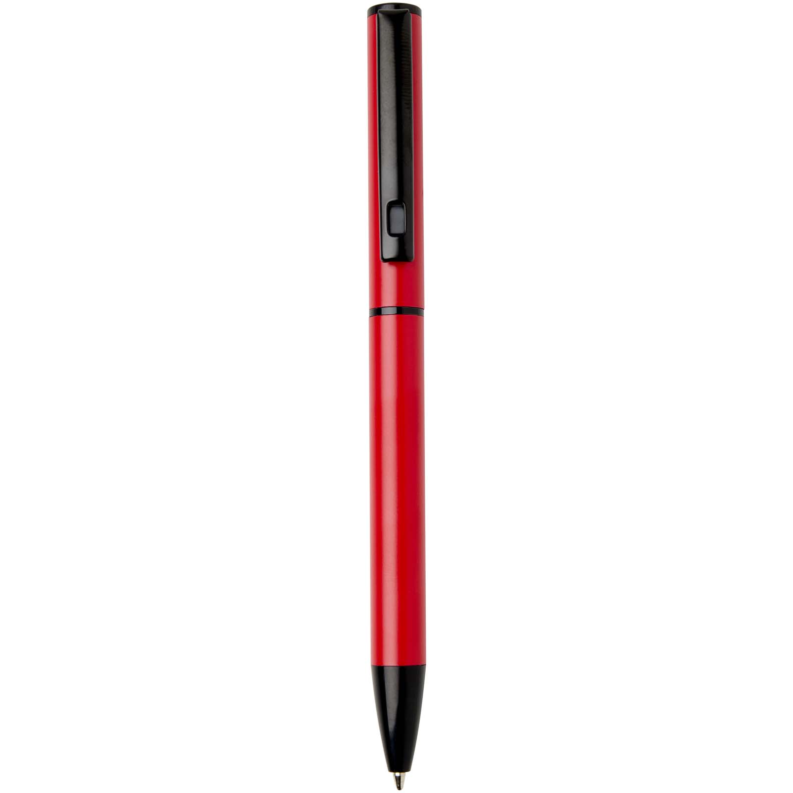 Stylo à bille à ressort en aluminium recyclé Verton avec capuchon (encre bleue) Stylo à bille à ressort en aluminium recyclé Verton avec capuchon (encre bleue) – vue 3