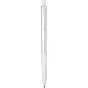 Stylo à bille Soffit en aluminium recyclé, à mécanisme à clic et anodisé (encre bleue)
