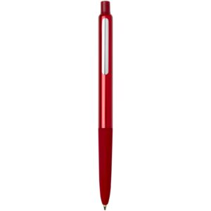 Stylo à bille Soffit en aluminium recyclé, à mécanisme à clic et anodisé (encre bleue) – vue 2