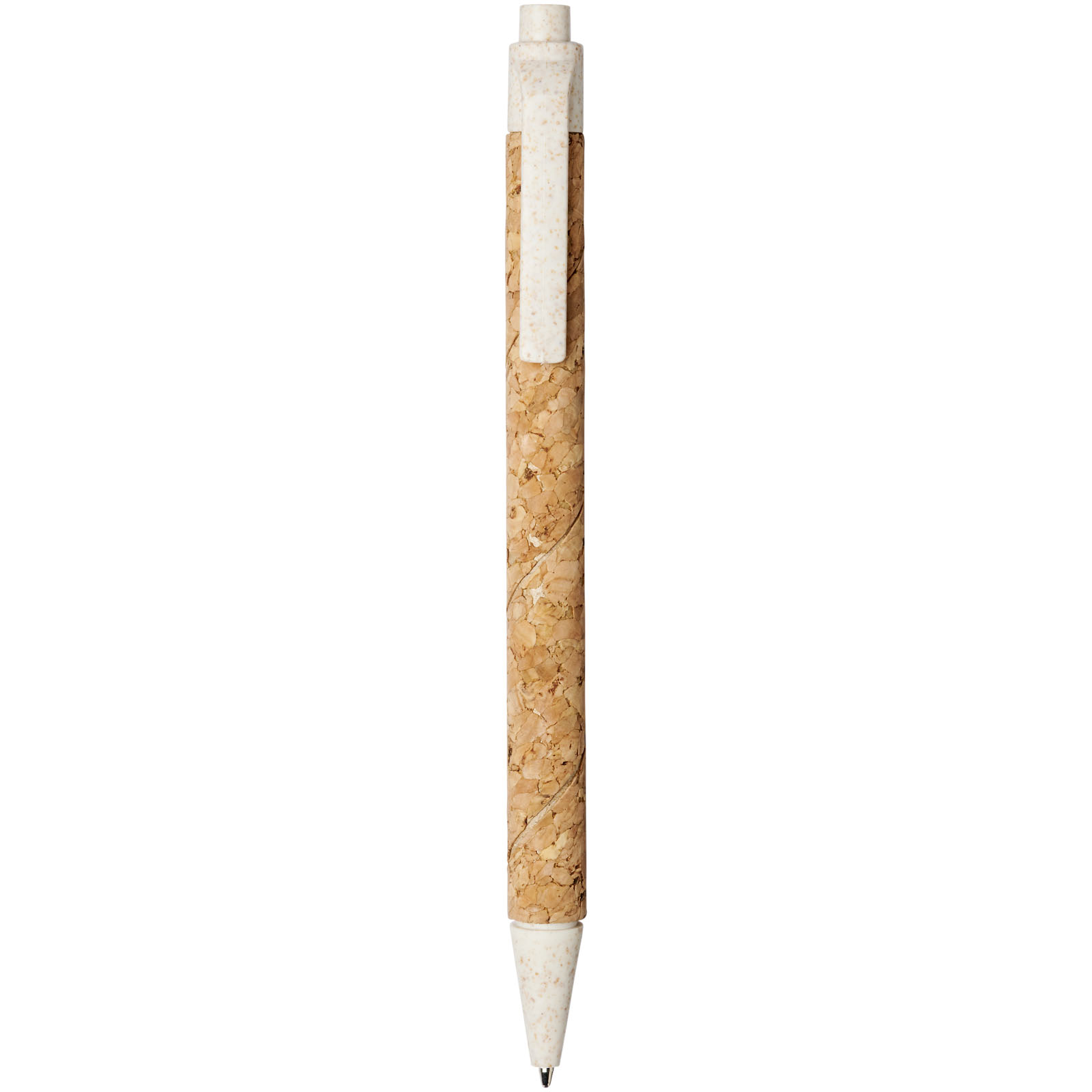 Stylo bille Midar en liège et paille de blé (encre noire) Stylo bille Midar en liège et paille de blé (encre noire) – vue 3
