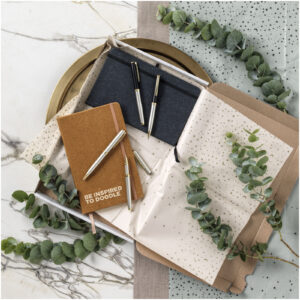 Carnet de notes A5 en cuir Atlana – vue 2