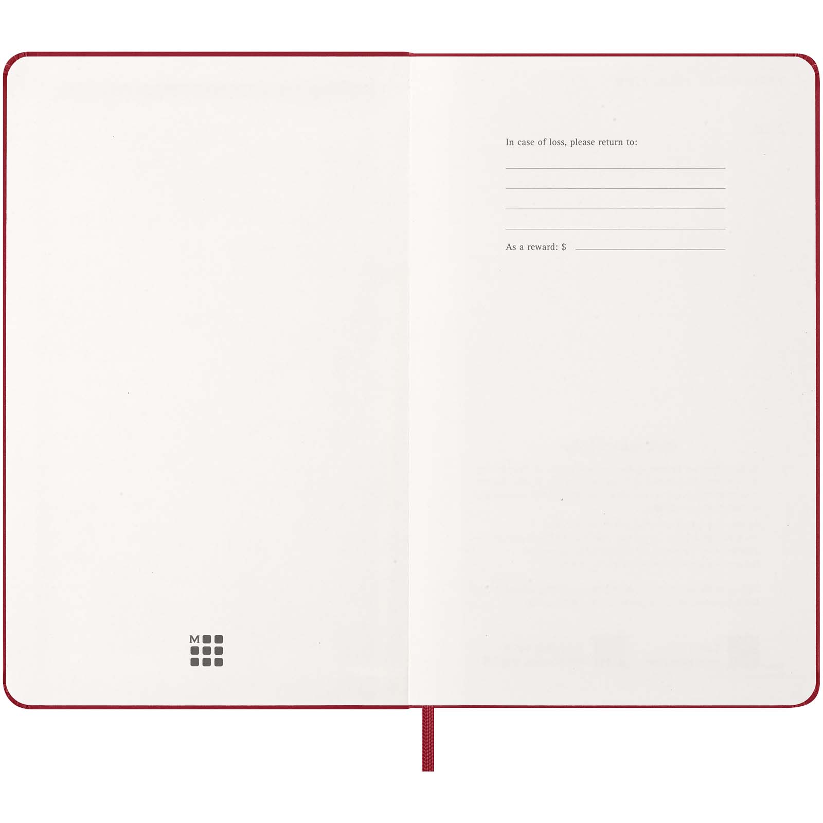 Agenda L quotidien 12 mois Moleskine à couverture rigide Agenda L quotidien 12 mois Moleskine à couverture rigide – vue 2