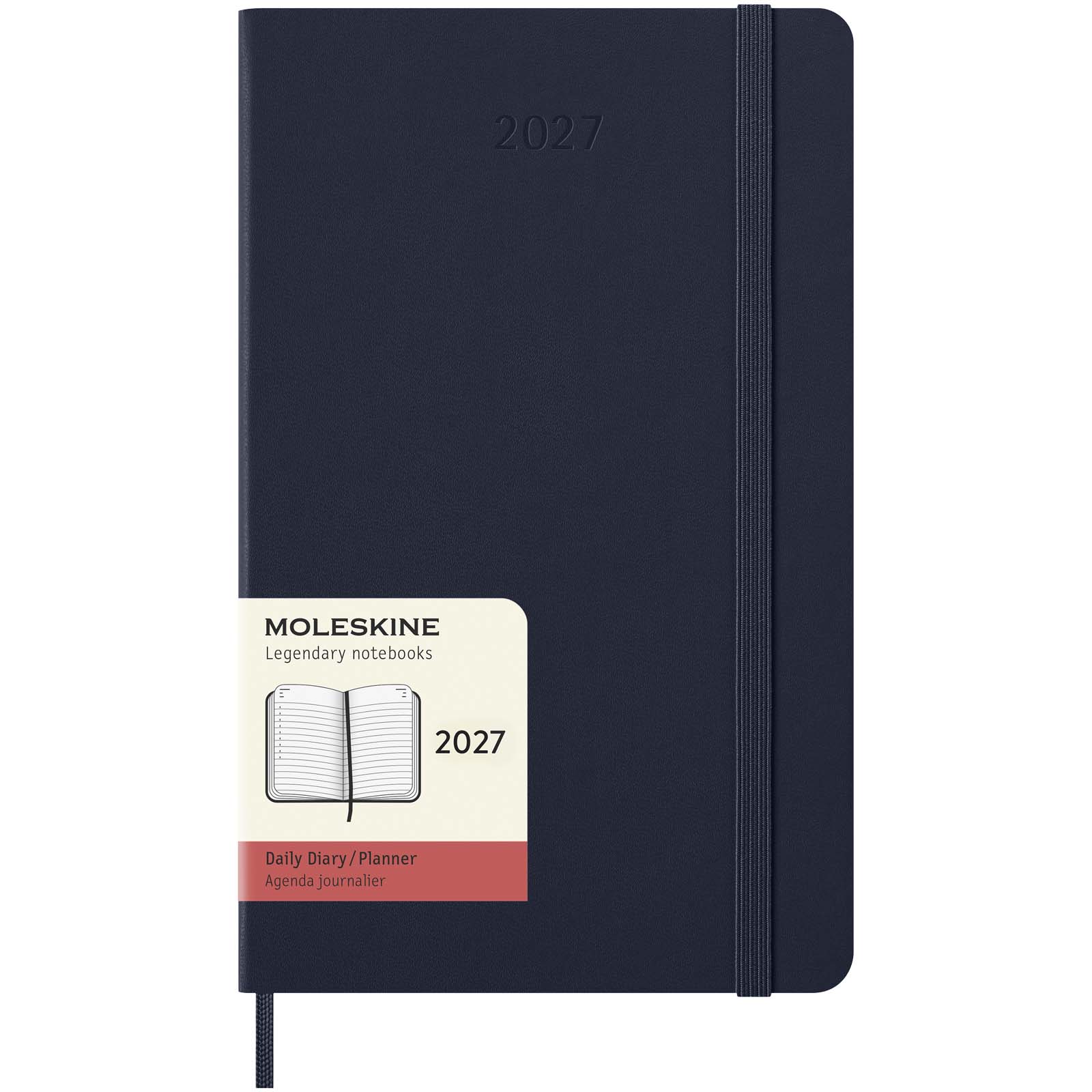 Agenda L quotidien 12 mois Moleskine à couverture rigide Agenda L quotidien 12 mois Moleskine à couverture rigide – vue 3