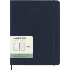 Agenda XL 12 mois Moleskine à couverture souple
