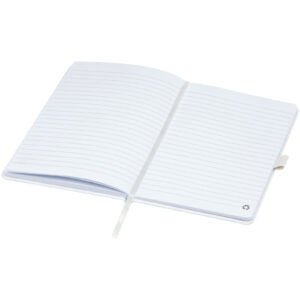 Carnet A5 Honua en papier recyclé avec couverture en PET recyclé – vue 2