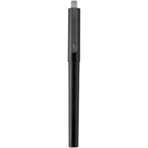 Stylo roller Mauna avec gel en PET recyclé (encre noire) – vue 3
