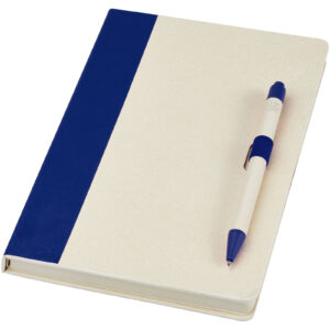 Ensemble carnet de notes format A5 et stylo bille, à partir de briques de lait recyclées, Dairy Dream – vue 4