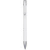 Stylo bille en aluminium recyclé Moneta (encre noire)