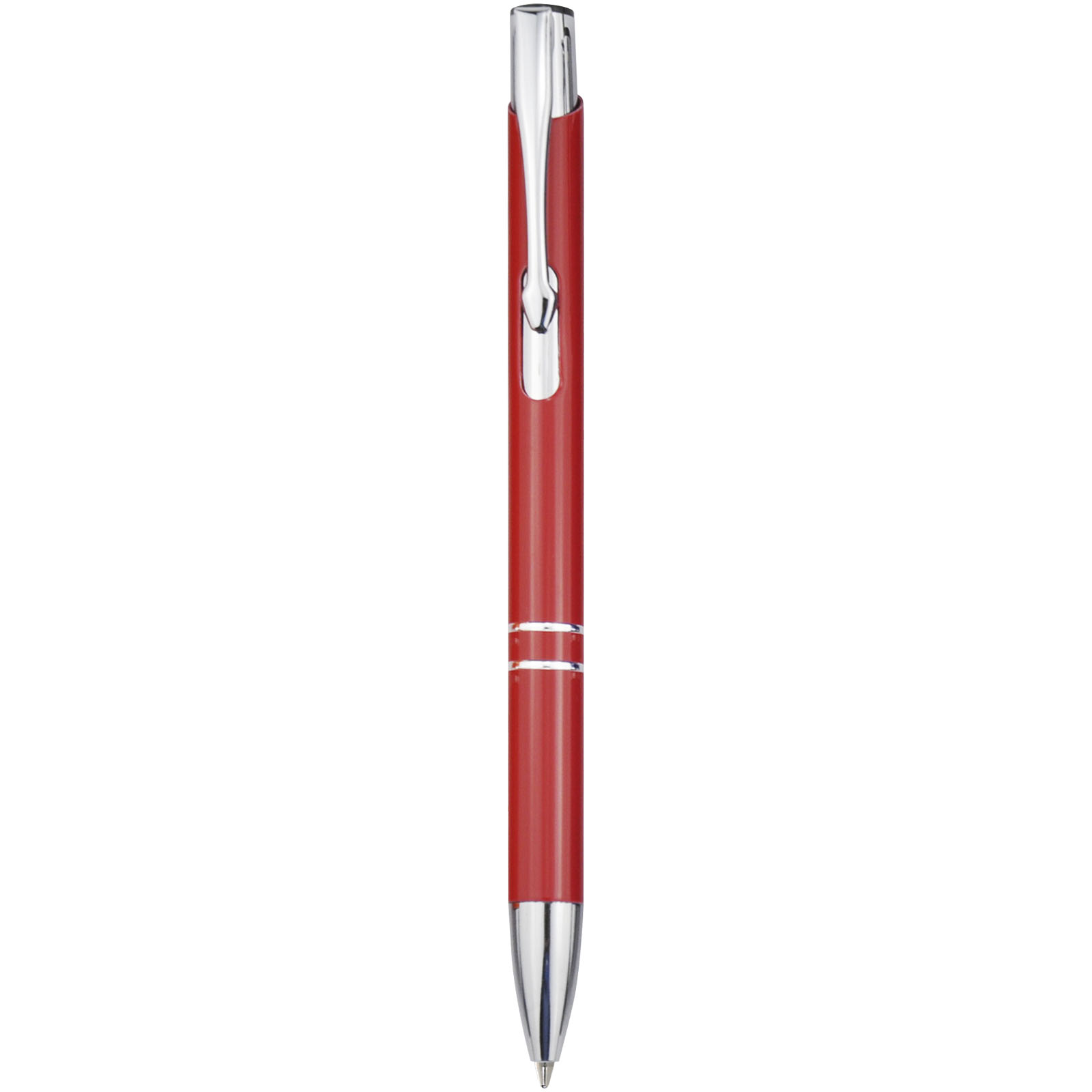 Stylo bille en aluminium recyclé Moneta (encre noire) Stylo bille en aluminium recyclé Moneta (encre noire) – vue 3