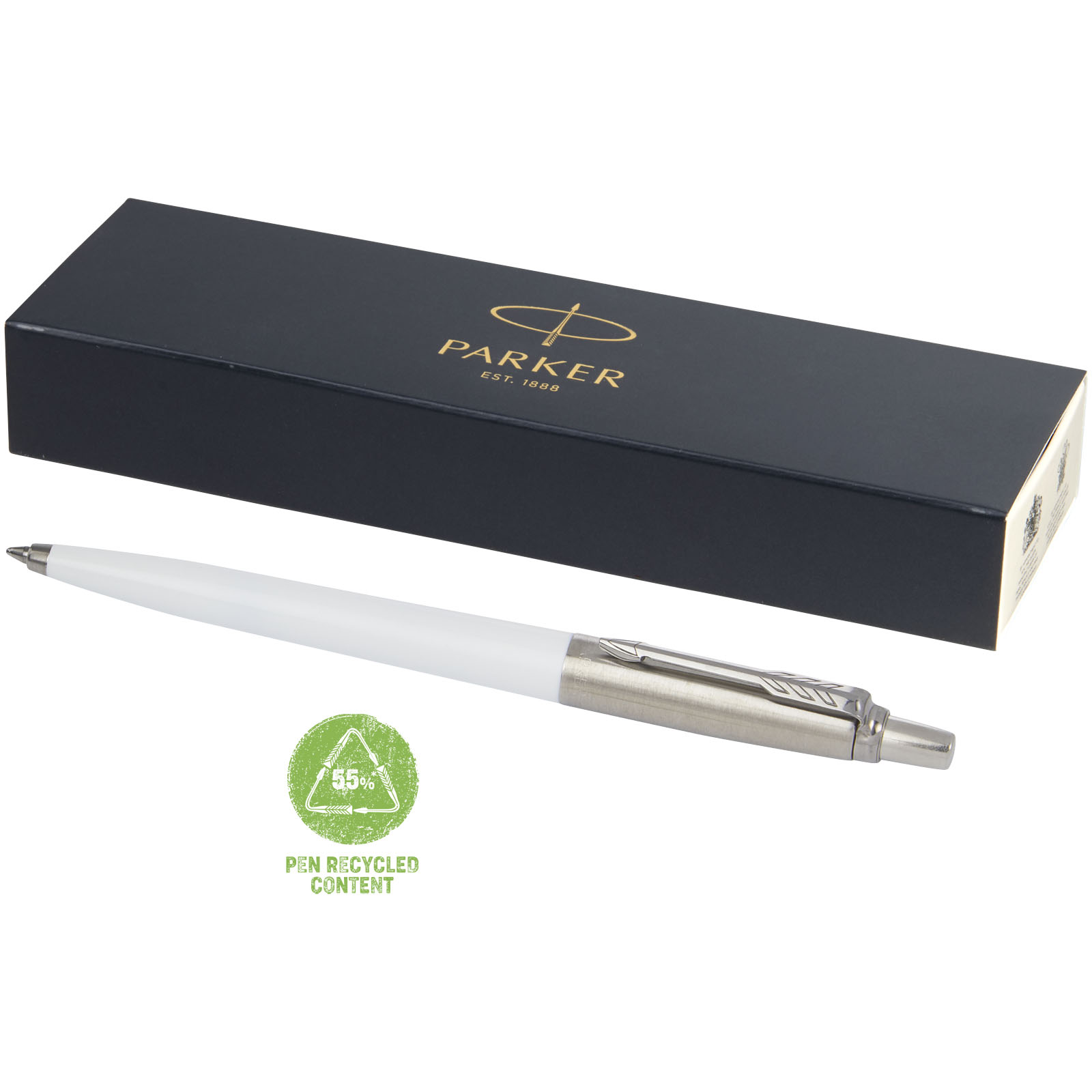 Stylo bille Parker Jotter recyclé (encre bleue) Stylo bille Parker Jotter recyclé (encre bleue)