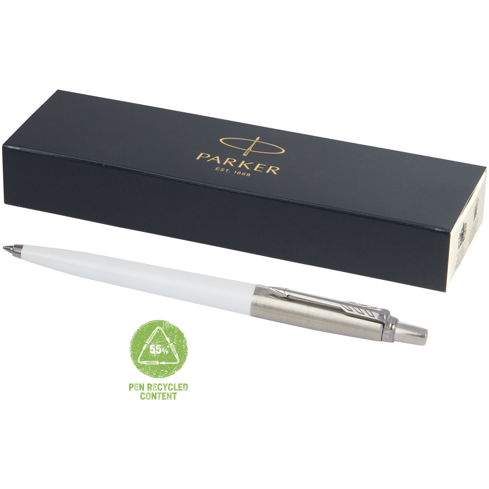 Stylo bille Parker Jotter recyclé (encre noire) Stylo bille Parker Jotter recyclé (encre noire)