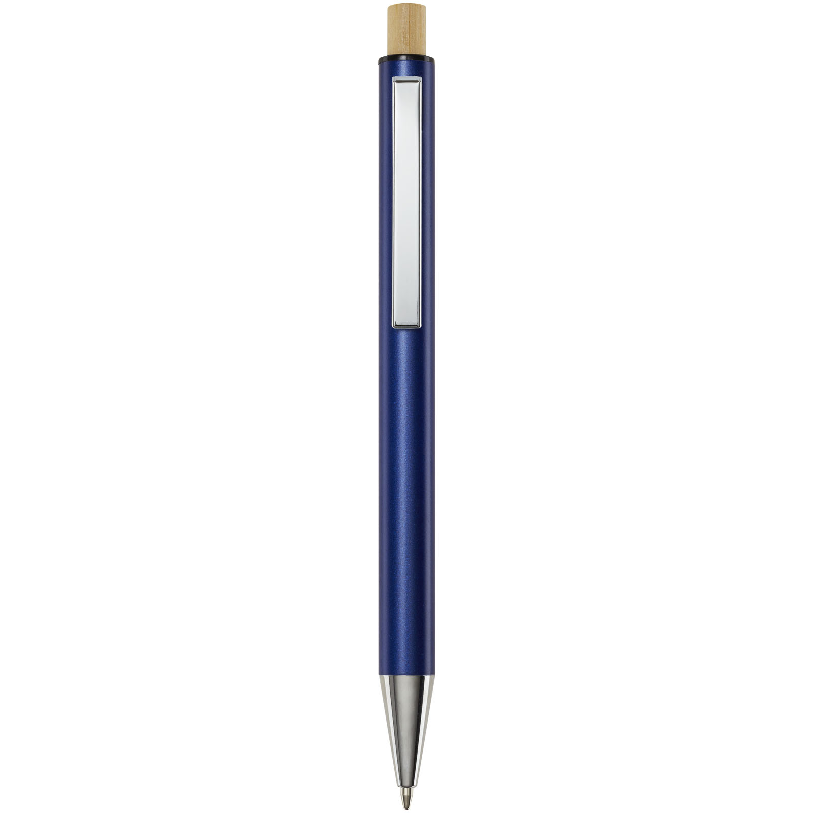 Stylo bille en aluminium recyclé Cyrus (encre bleue) Stylo bille en aluminium recyclé Cyrus (encre bleue) – vue 3