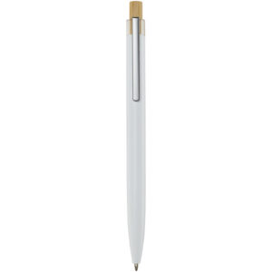 Stylo bille en aluminium recyclé Nooshin (encre bleue)
