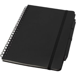 Carnet à couverture rigide d’origine océanique Thalaasa A5 avec stylo bille (encre noire) – vue 4