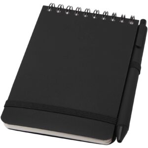 Carnet à couverture rigide d’origine océanique Thalaasa A6 avec stylo bille (encre noire) – vue 4