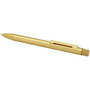 Stylo bille en laiton recyclé Beatriz (encre noire) – vue 2