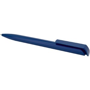 Stylo bille en plastique recyclé Lucia (encre noire) – vue 2