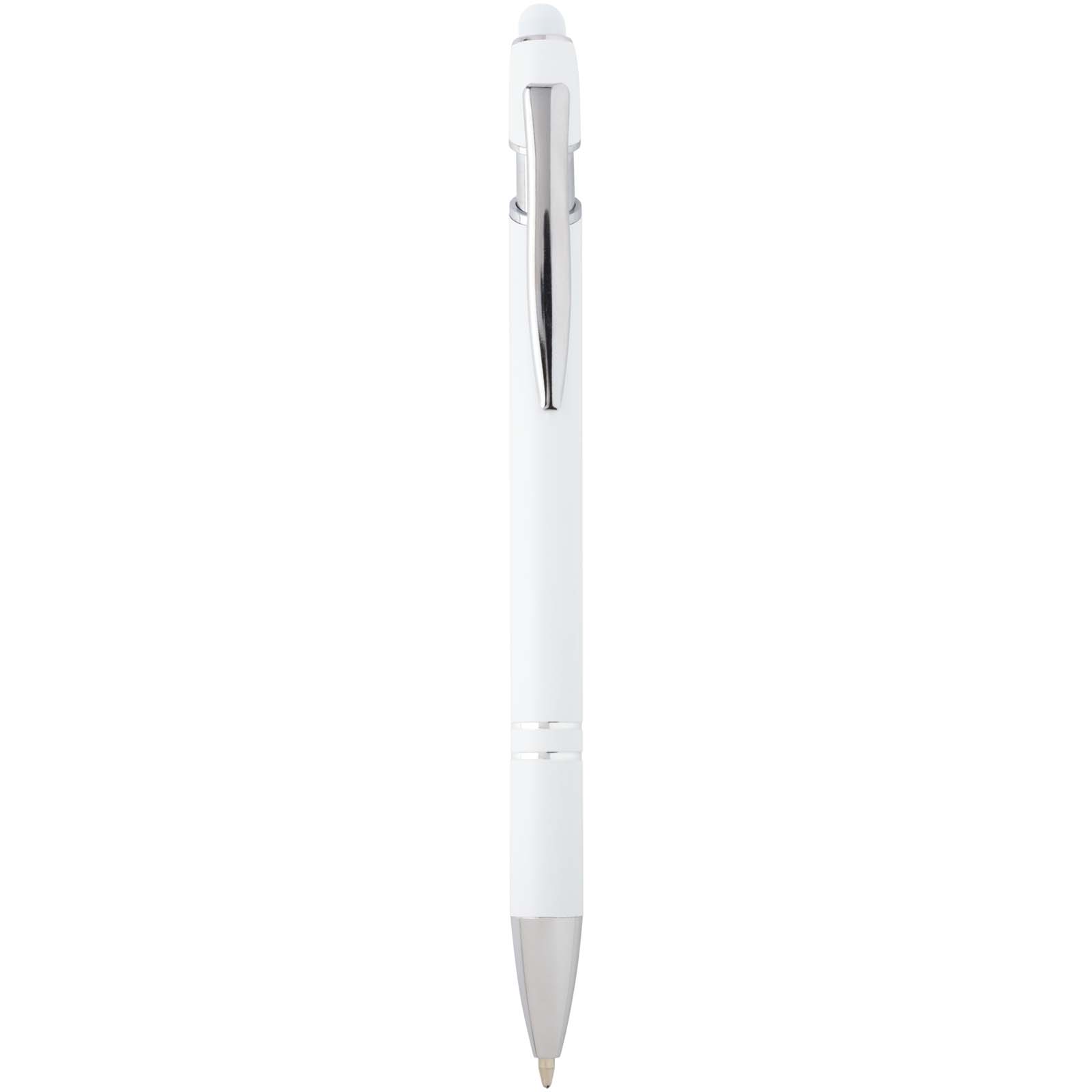 Stylo bille Kish avec finition argentée (encre bleue) Stylo bille Kish avec finition argentée (encre bleue)