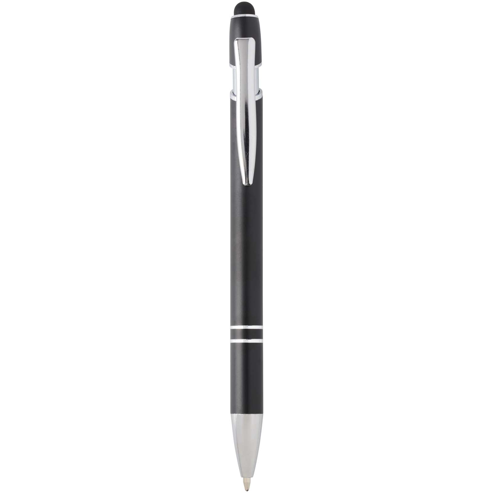 Stylo bille Kish avec finition argentée (encre bleue) Stylo bille Kish avec finition argentée (encre bleue) – vue 4