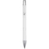 Stylo bille en aluminium recyclé Moneta (encre bleue)