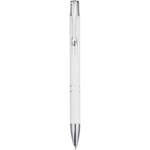 Stylo bille en aluminium recyclé Moneta (encre bleue)