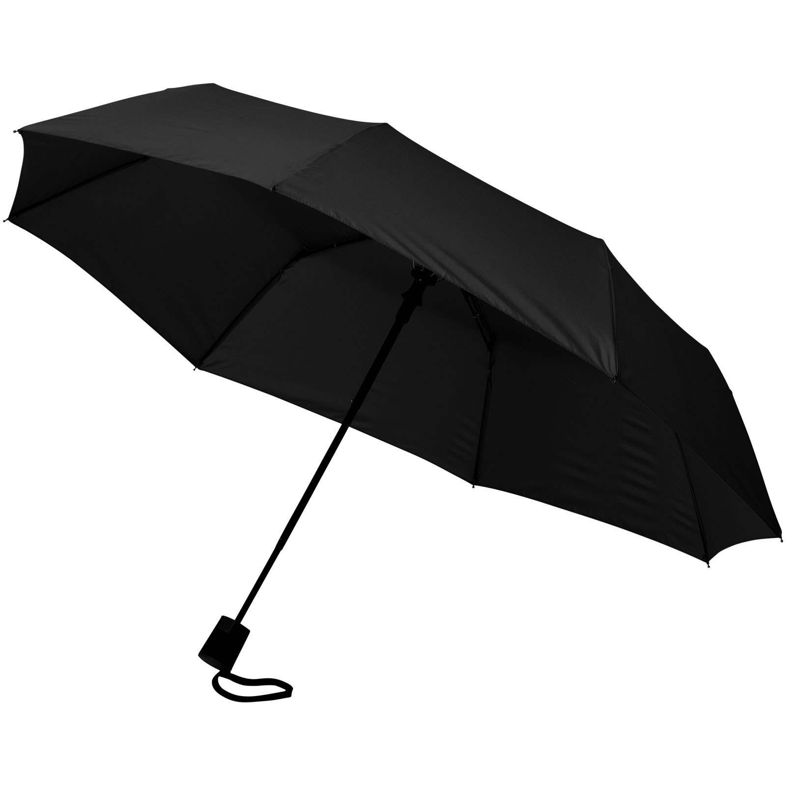 Parapluie 21″ pliable à ouverture automatique Wali Parapluie 21″ pliable à ouverture automatique Wali