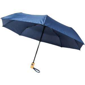 Parapluie en RPET pliable 21″ à ouverture/fermeture automatique Bo – vue 4