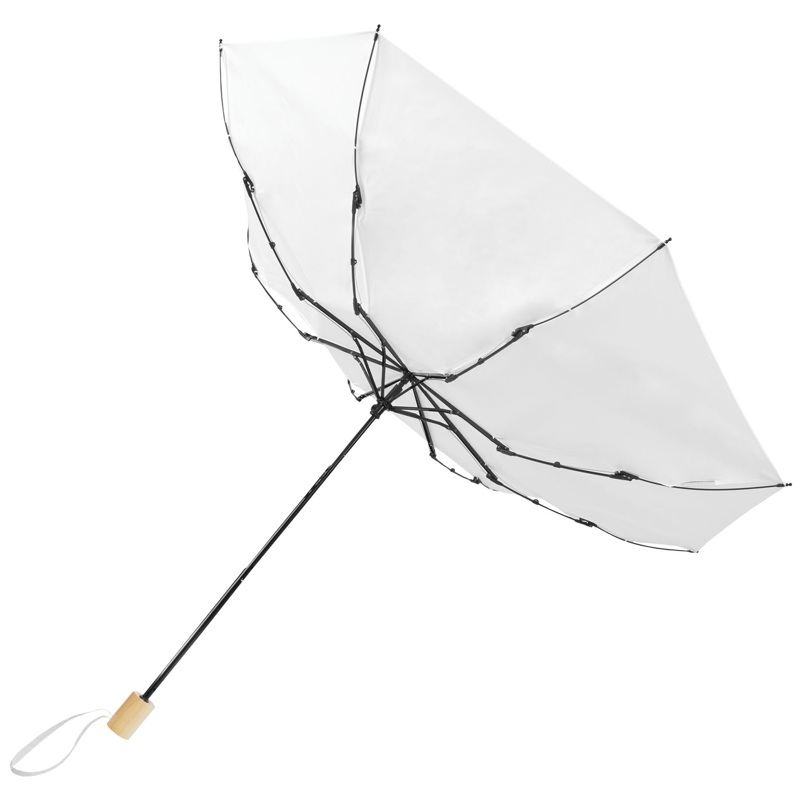 Parapluie 21″ pliable windproof en PET recyclé Birgit Parapluie 21″ pliable windproof en PET recyclé Birgit – vue 2