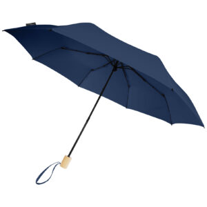 Parapluie 21″ pliable windproof en PET recyclé Birgit – vue 3