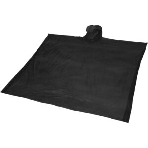 Poncho jetable pour la pluie Mayan recyclé certifié GRS avec pochette de rangement – vue 4