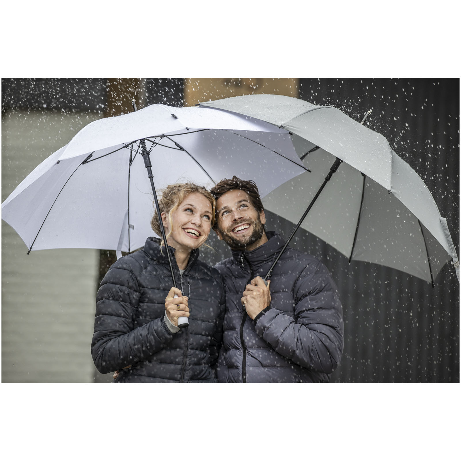Parapluie Niel 23″ en RPET à ouverture automatique Parapluie Niel 23″ en RPET à ouverture automatique – vue 2