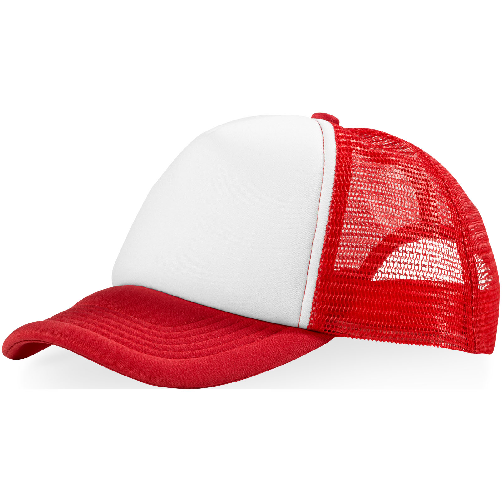 Casquette 5 panneaux de 100 g/m² Trucker Casquette 5 panneaux de 100 g/m² Trucker – vue 3
