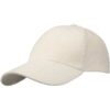 Casquette 6 panneaux de 280 g/m² Hutton en velours côtelé recyclé