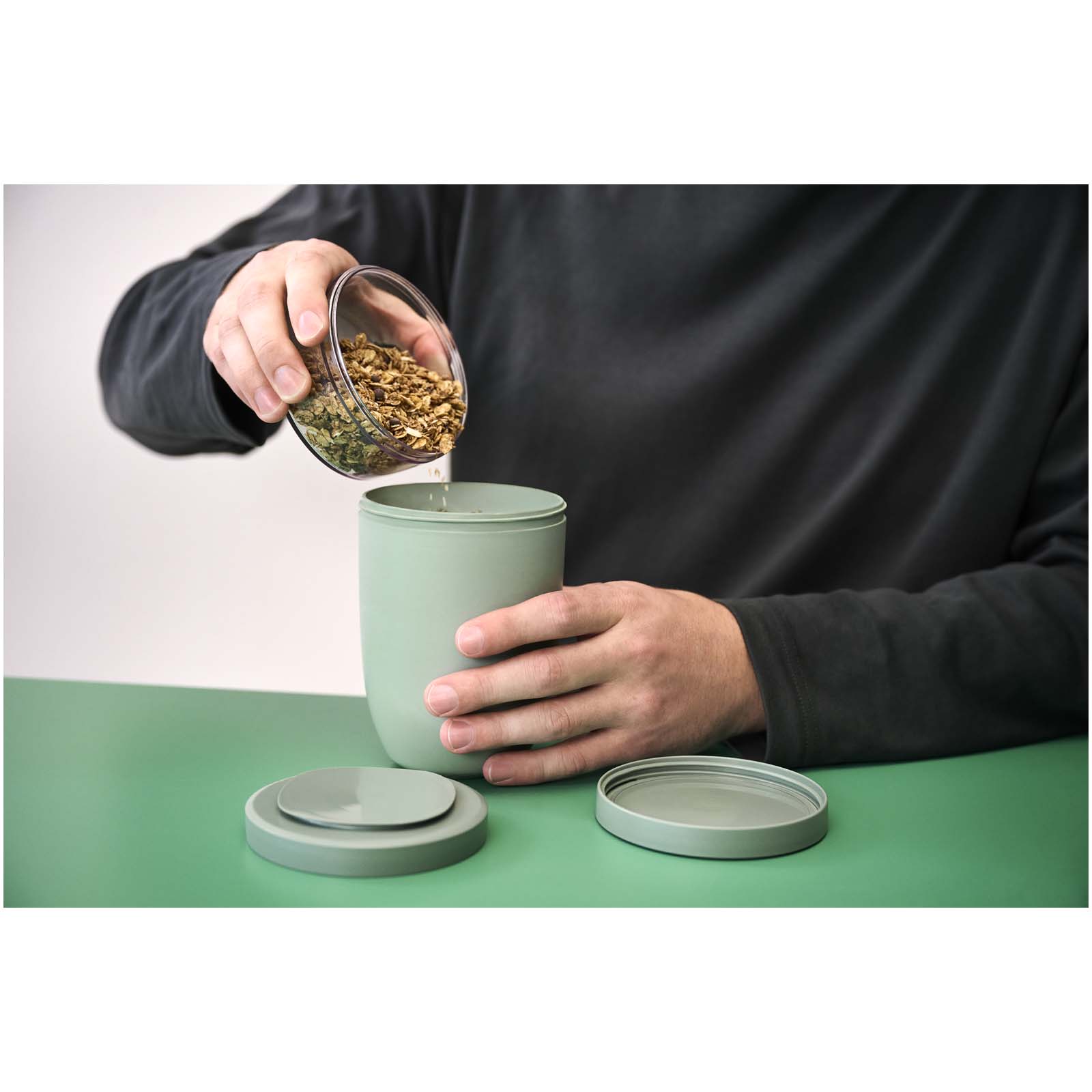 Pot repas Mepal Ellipse de 750+300 ml Pot repas Mepal Ellipse de 750+300 ml – vue 2