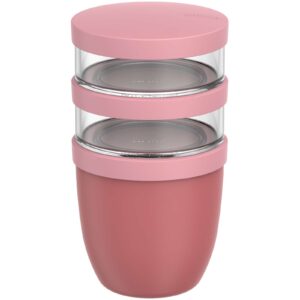 Pot repas Mepal Ellipse 3 pièces de 500 ml + 2 x 200 ml