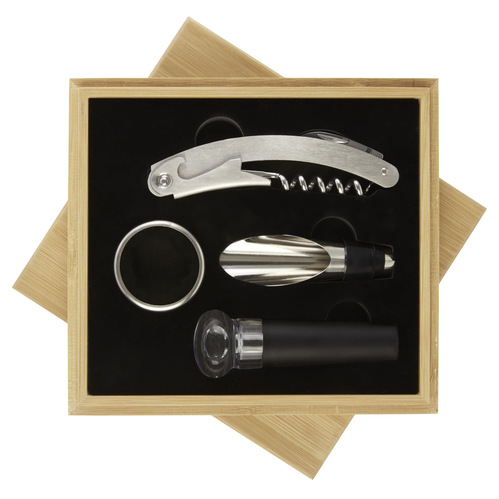 Coffret à vin 4 pièces Syrat Coffret à vin 4 pièces Syrat – vue 2