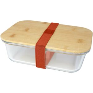 Boîte repas Roby en verre avec couvercle en bambou 1000 ml – vue 3