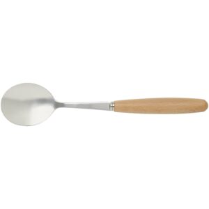 Ensemble de couverts Root 5 pièces en acier inoxydable et bois de hêtre – vue 2