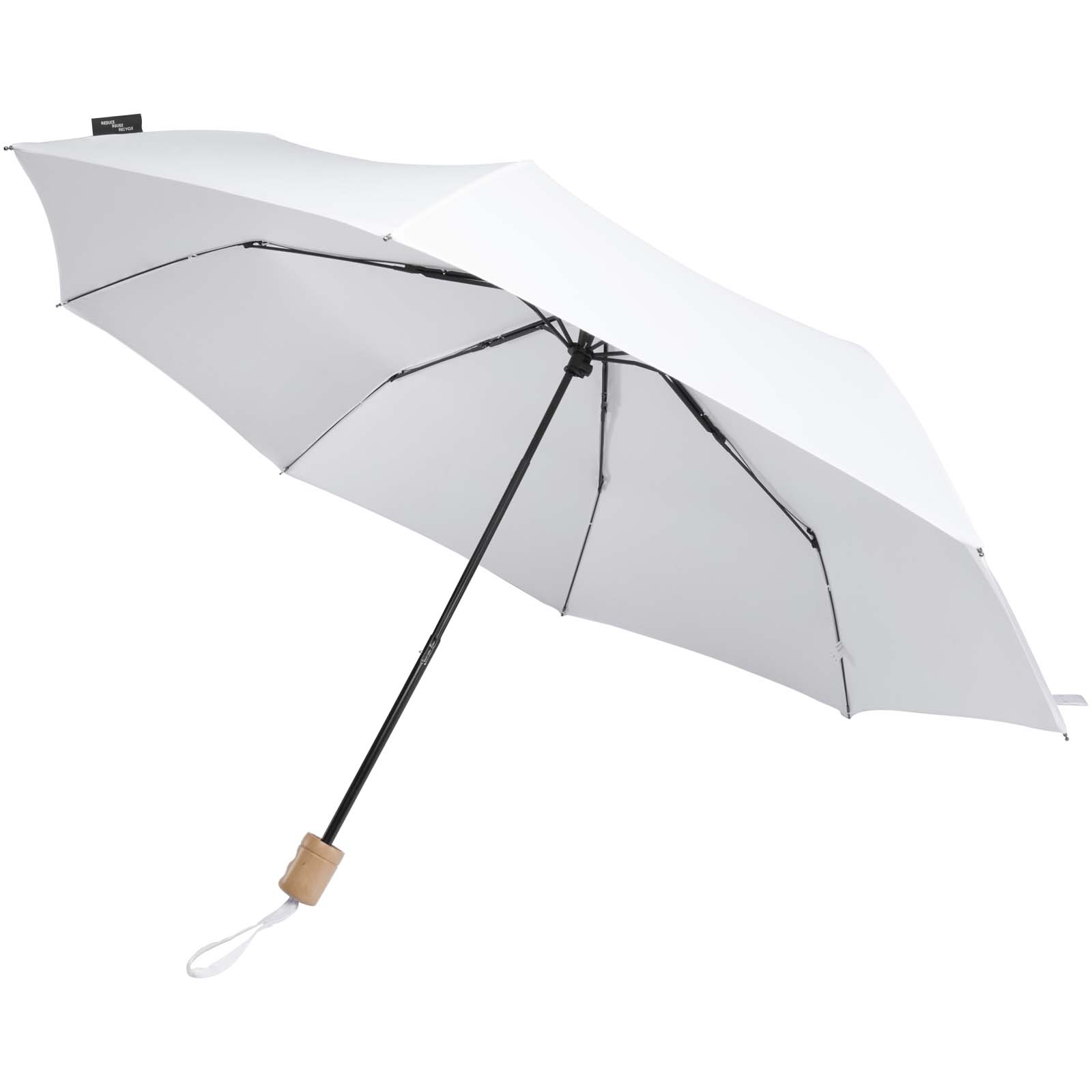 Parapluie pliable 21″ RPET Dane Parapluie pliable 21″ RPET Dane