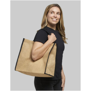 Grand sac shopping en jute Harry 25L – vue 2