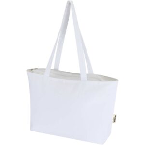 Sac shopping zippé coton 320 g/m² Ningbo 15L – vue 3