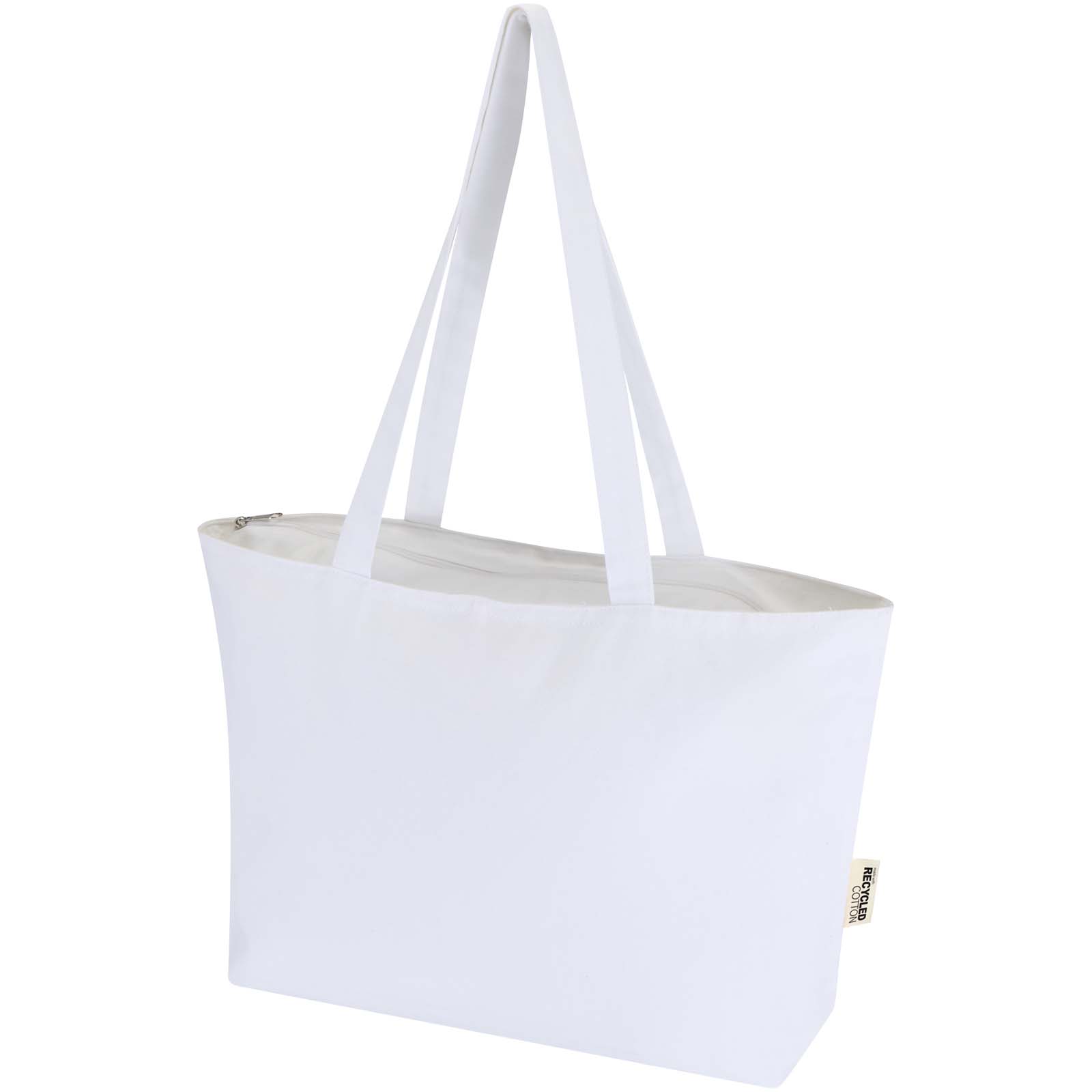 Sac shopping zippé coton 320 g/m² Ningbo 15L Sac shopping zippé coton 320 g/m² Ningbo 15L – vue 3
