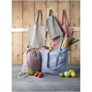 Sac shopping Pheebs recyclé avec soufflet 210 gr/m² 13L – vue 2