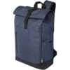 Sac à dos Libra recyclé GRS avec rabat enroulable pour ordinateur portable de 15,6&Prime; 12L