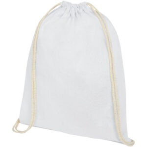Sac à dos Oregon en coton de 140 g/m² avec cordon de serrage 5L