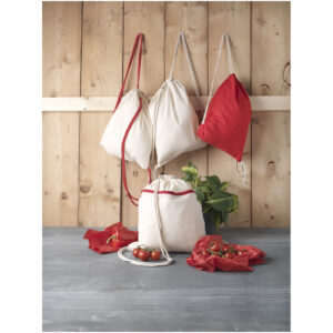 Sac à dos Oregon en coton de 140 g/m² avec cordon de serrage 5L – vue 2