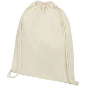 Sac à dos Oregon en coton de 140 g/m² avec cordon de serrage 5L – vue 3