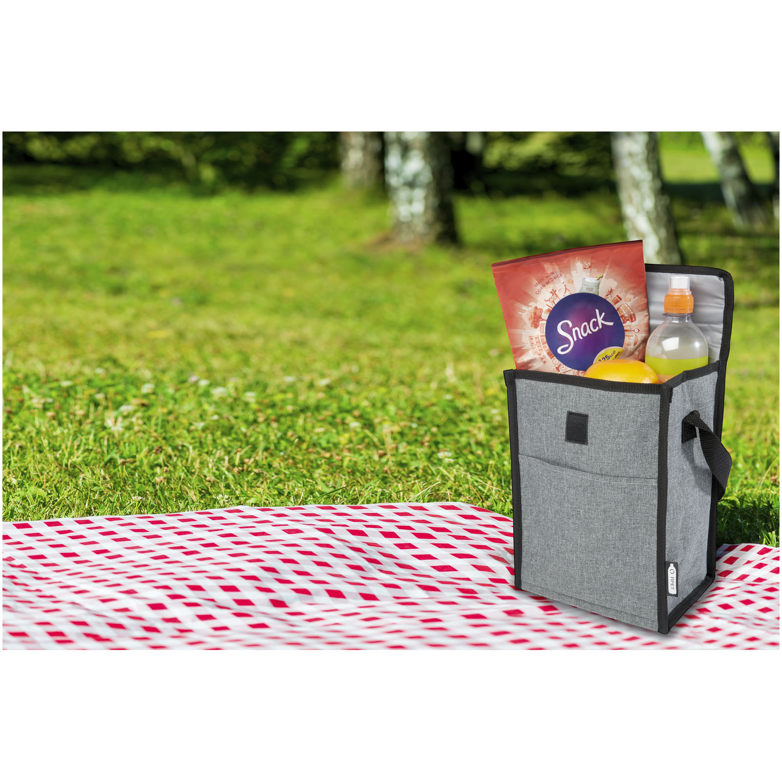 Sac isotherme Reclaim en RPET pour 4 canettes 5L Sac isotherme Reclaim en RPET pour 4 canettes 5L – vue 2